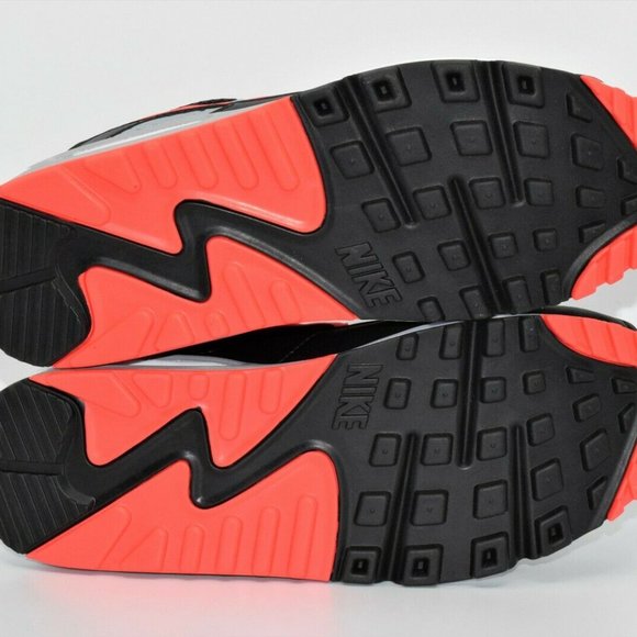 Nike Air Max 90 Black Radiant Red CZ4222-001 - Picture 4 of 4